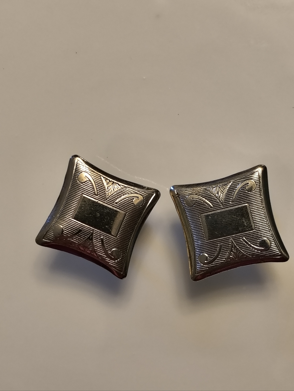 Vintage Engraved Cufflinks